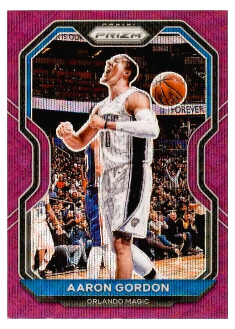2020-21 Panini Prizm Base Set Aaron Gordon #148 card