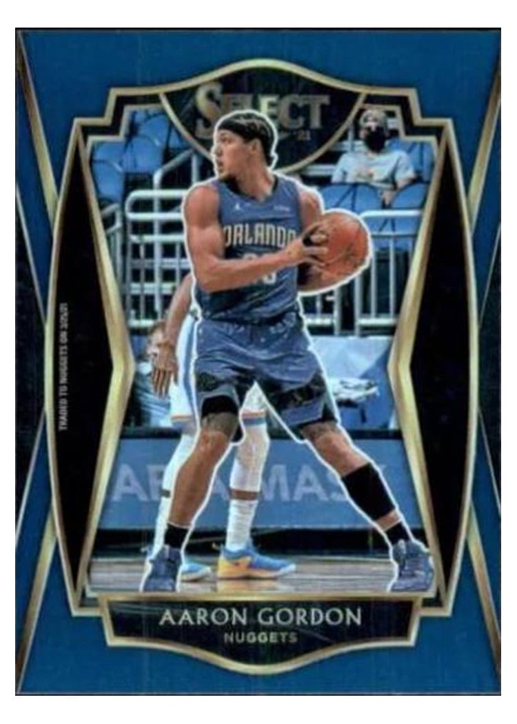 2020-21 Panini Select Base Set Aaron Gordon #134 card
