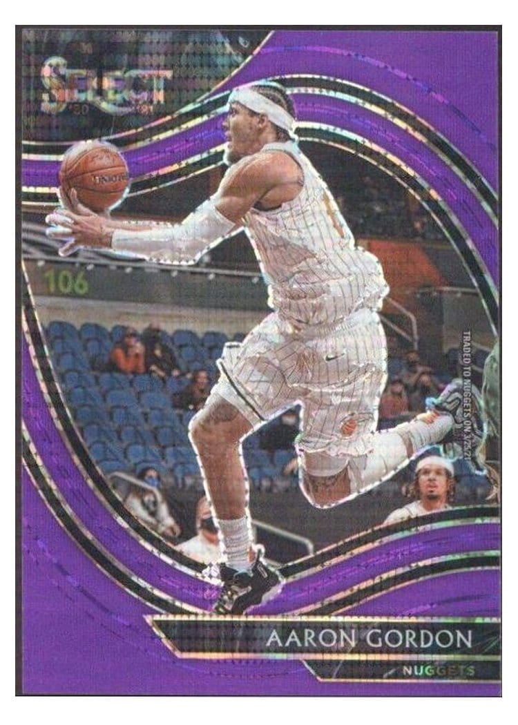 2020-21 Panini Select Base Set Aaron Gordon #207 card