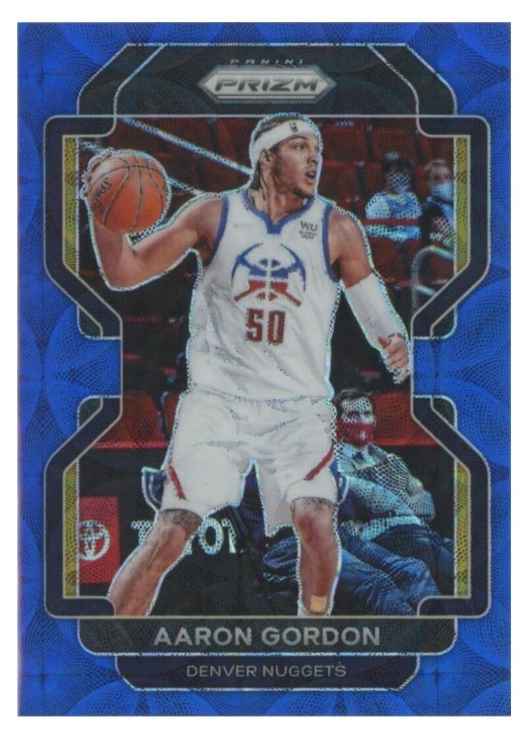 2021-22 Panini Prizm Base Set Aaron Gordon #217 card