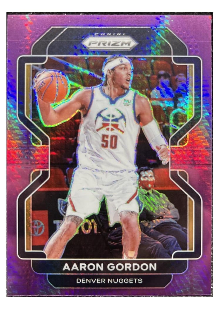2021-22 Panini Prizm Base Set Aaron Gordon #217 card