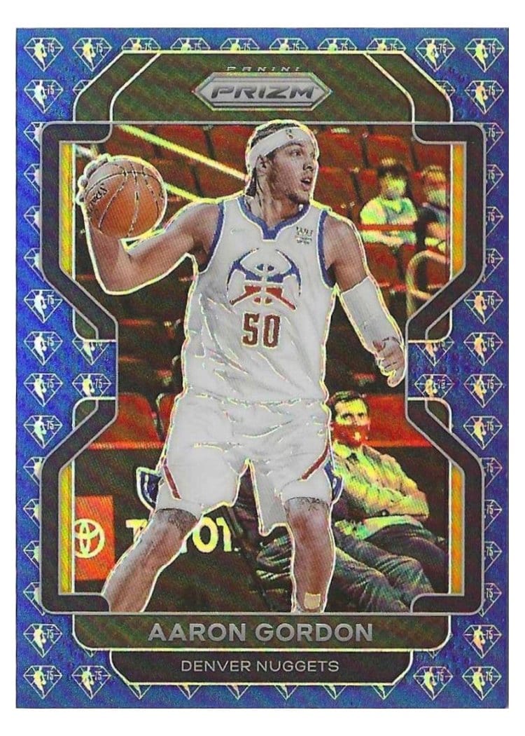 2021-22 Panini Prizm Base Set Aaron Gordon #217 card