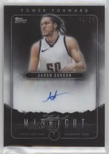 2023-24 Topps Midnight Stroke of Midnight Autographs Aaron Gordon #SMA-AG card