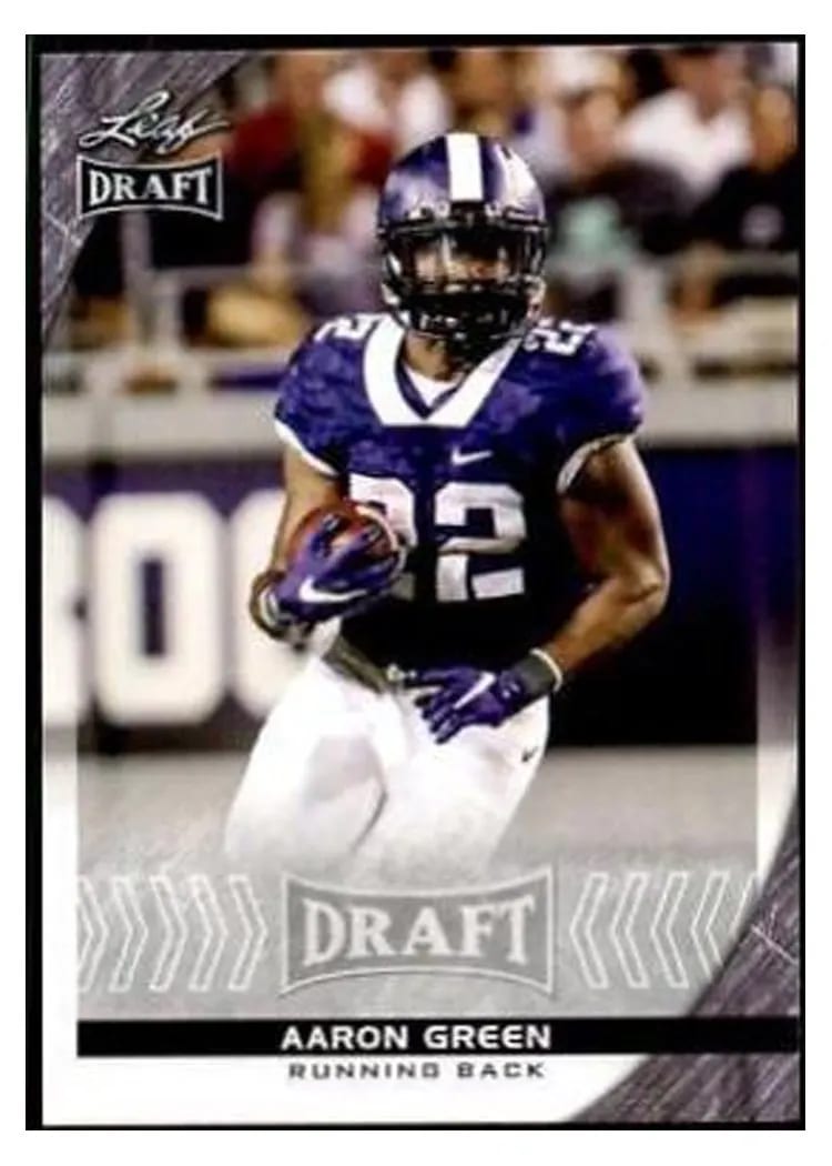 2016 Leaf Draft Aaron Green #3 card