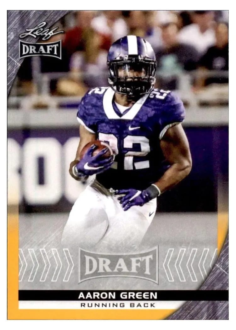 2016 Leaf Draft Aaron Green #3 card