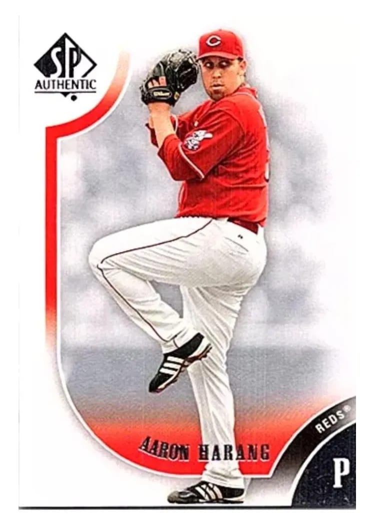 2009 SP Authentic Aaron Harang #39 card