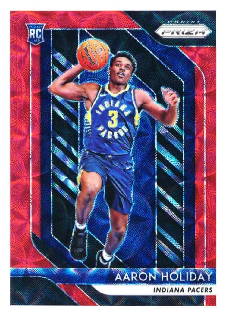 2018-19 Panini Prizm Base Set Aaron Holiday #114 card