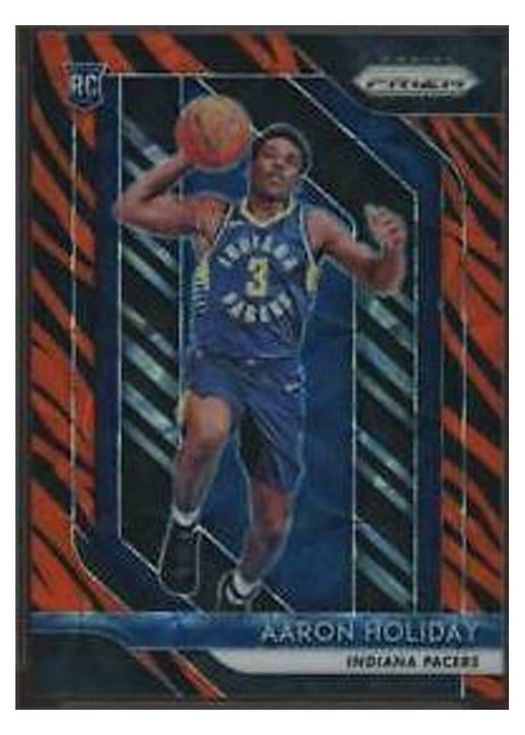 2018-19 Panini Prizm Base Set Aaron Holiday #114 card