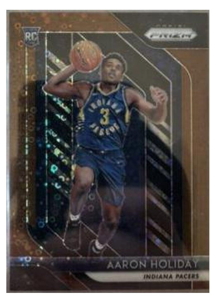 2018-19 Panini Prizm Base Set Aaron Holiday #114 card
