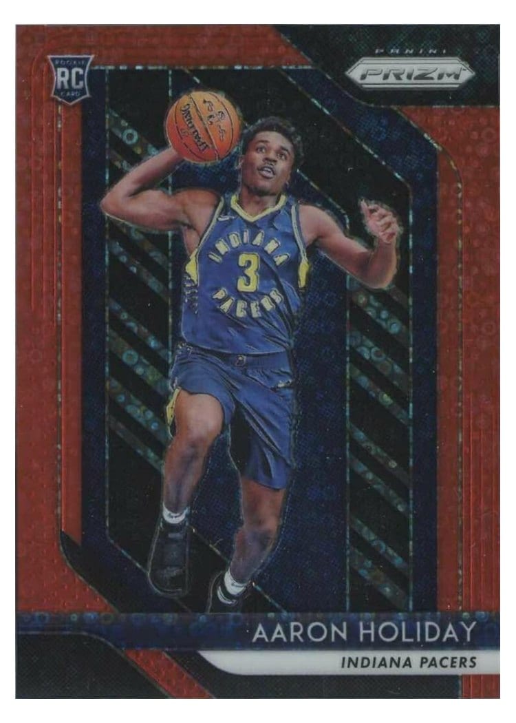 2018-19 Panini Prizm Base Set Aaron Holiday #114 card