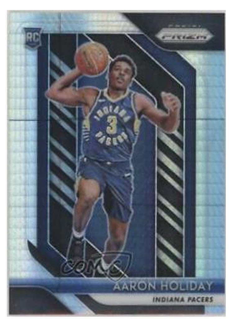2018-19 Panini Prizm Base Set Aaron Holiday #114 card