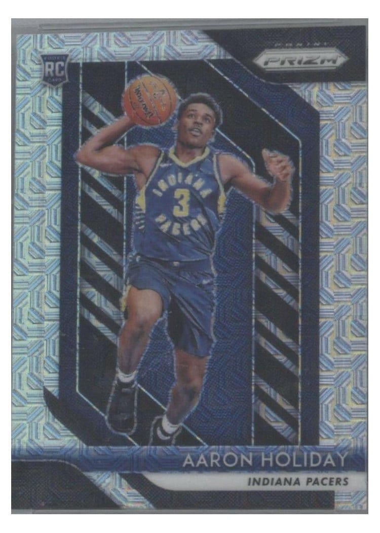 2018-19 Panini Prizm Base Set Aaron Holiday #114 card