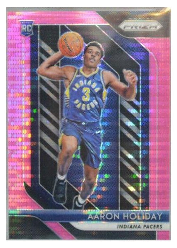 2018-19 Panini Prizm Base Set Aaron Holiday #114 card