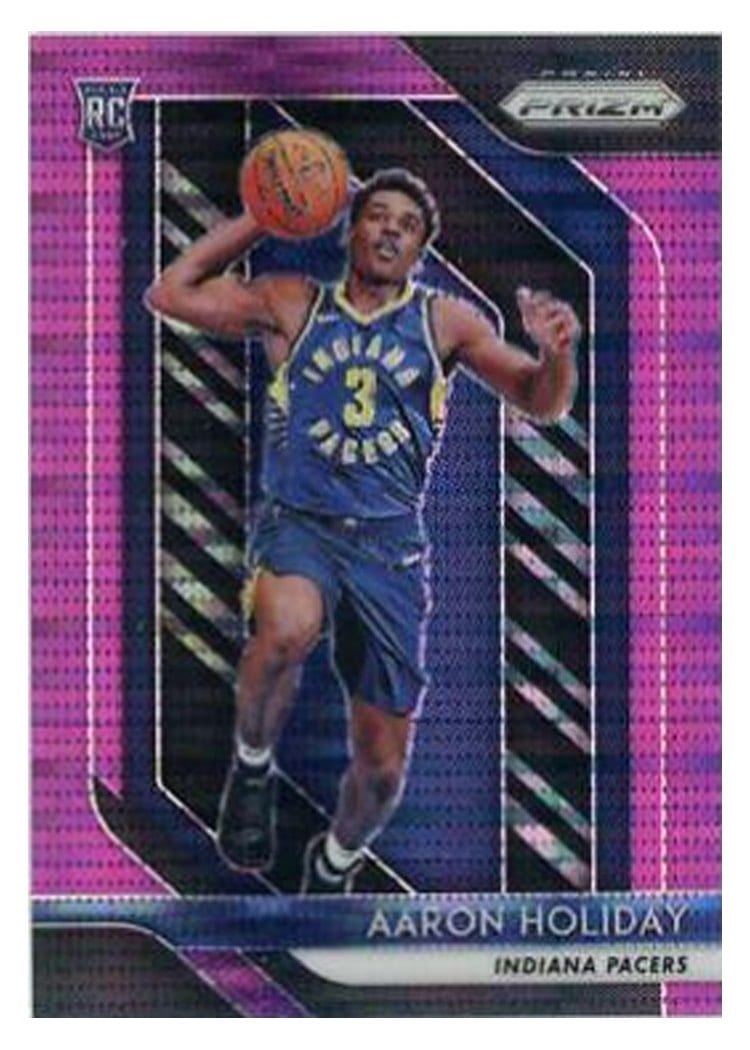 2018-19 Panini Prizm Base Set Aaron Holiday #114 card