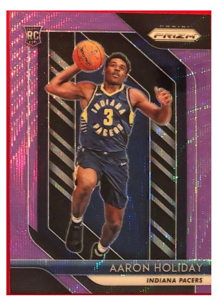 2018-19 Panini Prizm Base Set Aaron Holiday #114 card