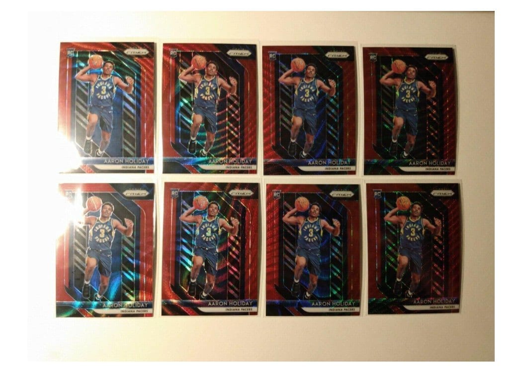 2018-19 Panini Prizm Base Set Aaron Holiday #114 card
