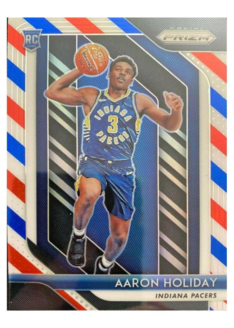 2018-19 Panini Prizm Base Set Aaron Holiday #114 card