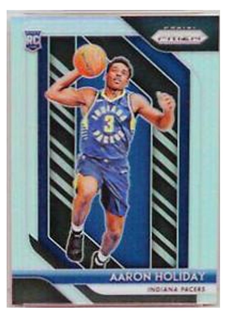 2018-19 Panini Prizm Base Set Aaron Holiday #114 card