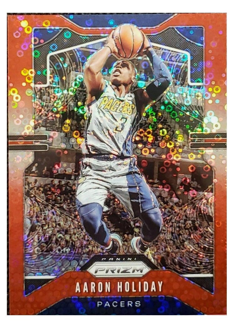 2019-20 Panini Prizm Base Set Aaron Holiday #115 card