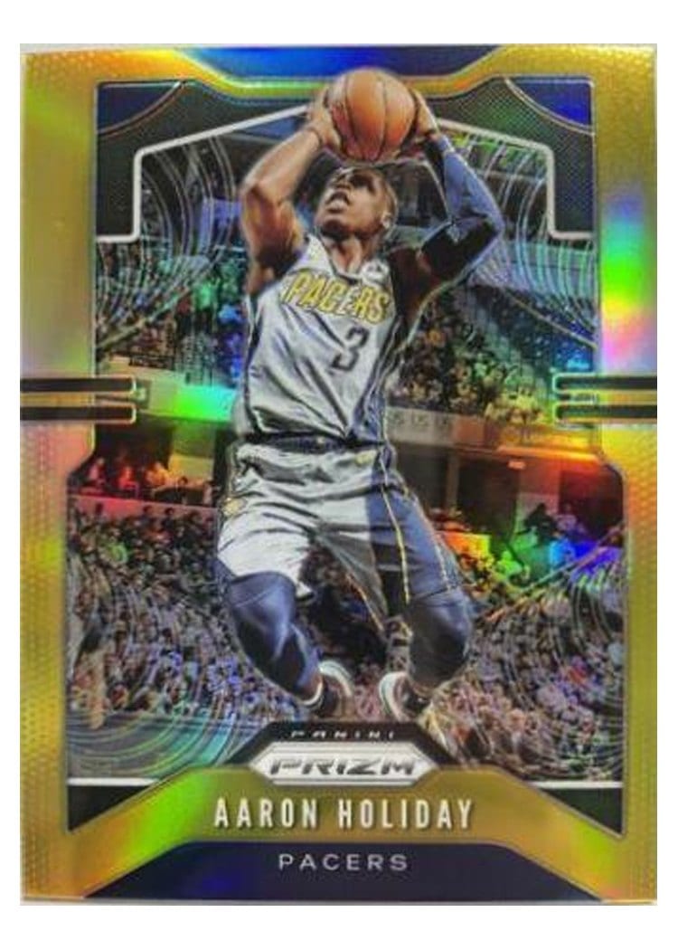 2019-20 Panini Prizm Base Set Aaron Holiday #115 card
