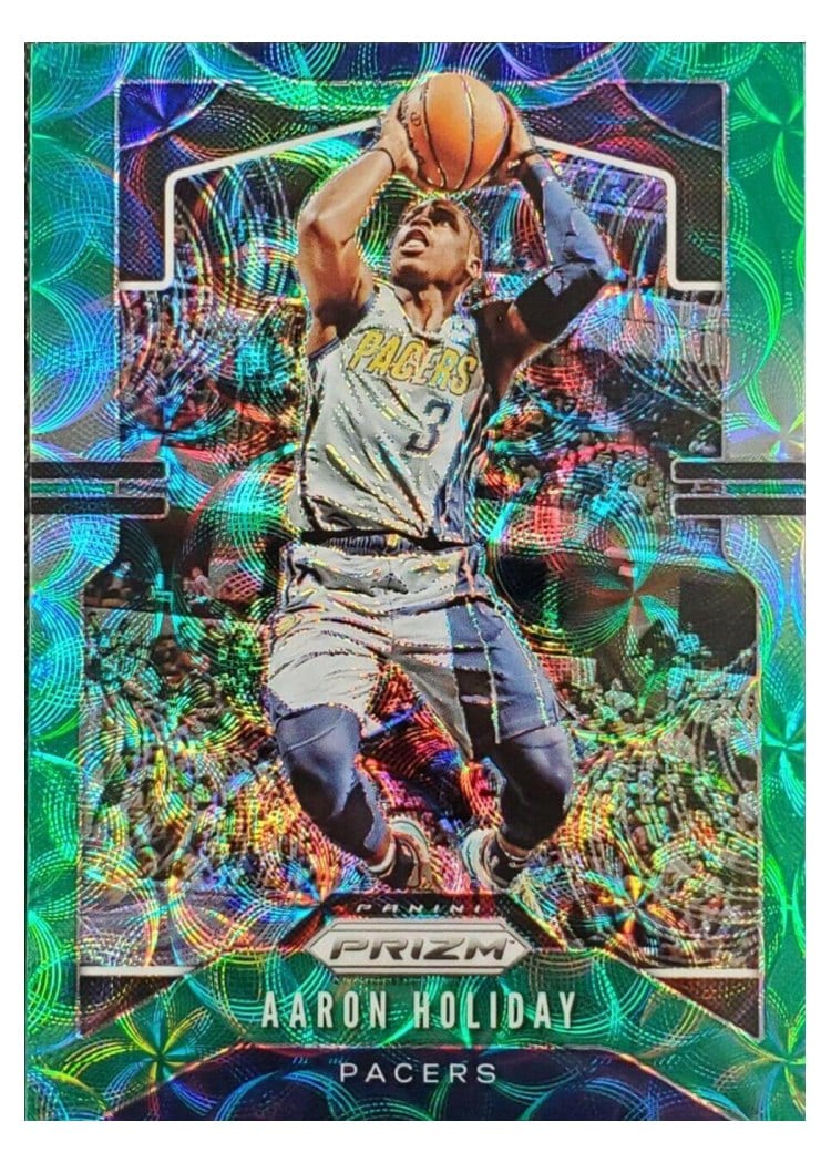 2019-20 Panini Prizm Base Set Aaron Holiday #115 card