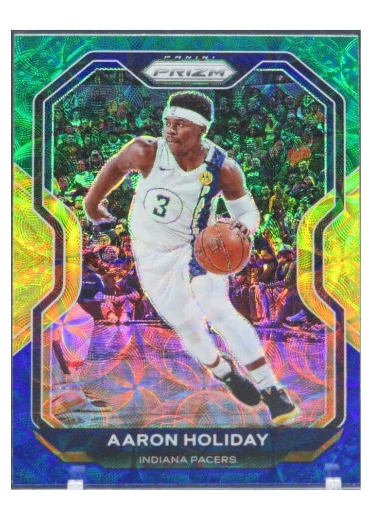 2020-21 Panini Prizm Base Set Aaron Holiday #74 card