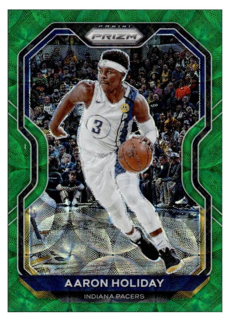 2020-21 Panini Prizm Base Set Aaron Holiday #74 card
