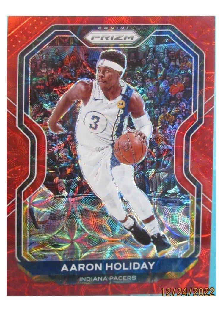 2020-21 Panini Prizm Base Set Aaron Holiday #74 card