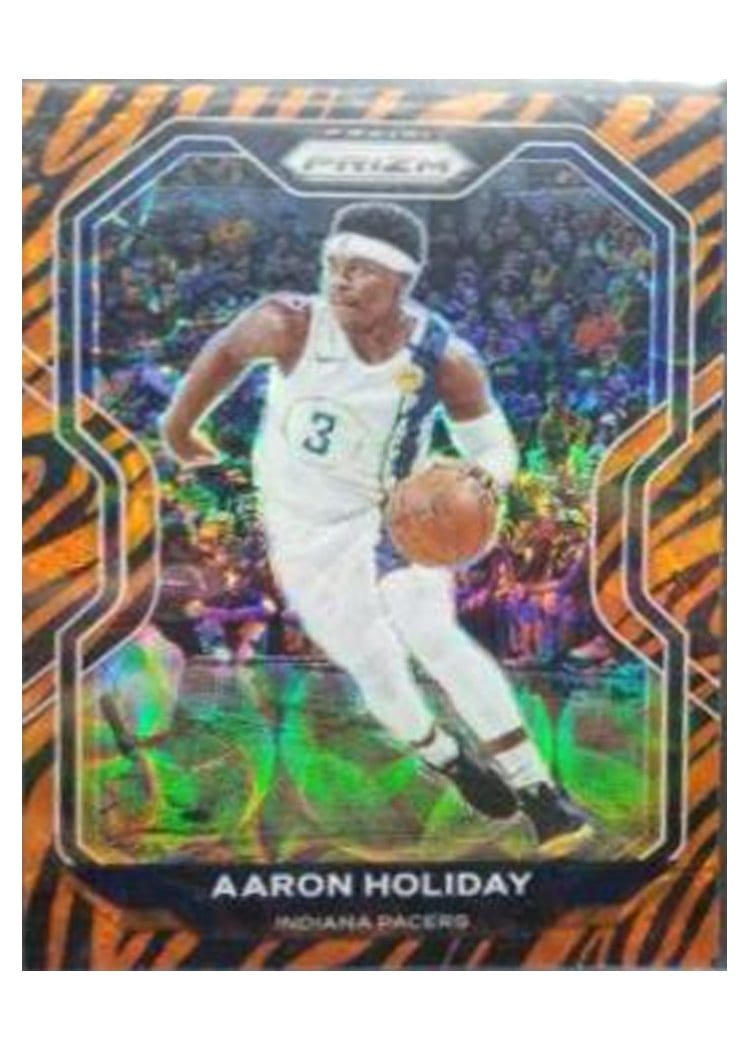 2020-21 Panini Prizm Base Set Aaron Holiday #74 card