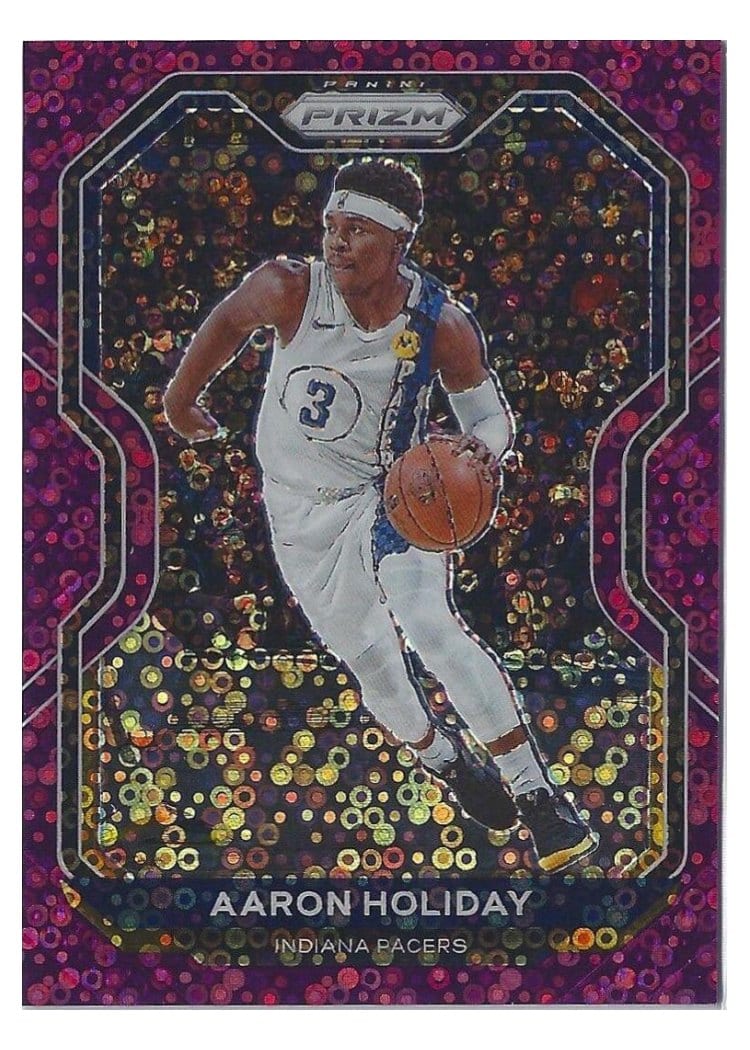 2020-21 Panini Prizm Base Set Aaron Holiday #74 card