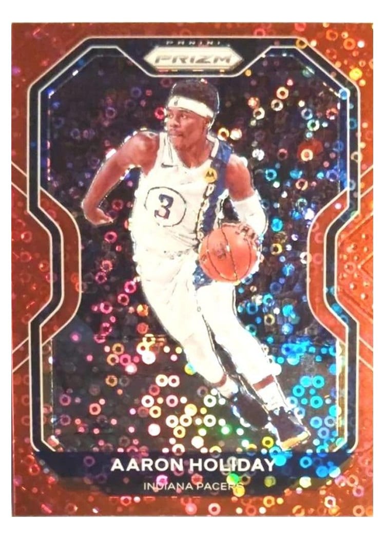 2020-21 Panini Prizm Base Set Aaron Holiday #74 card