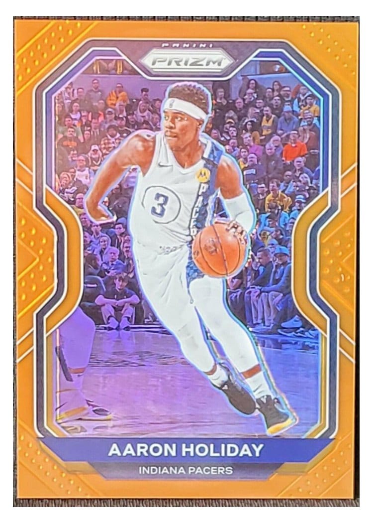 2020-21 Panini Prizm Base Set Aaron Holiday #74 card