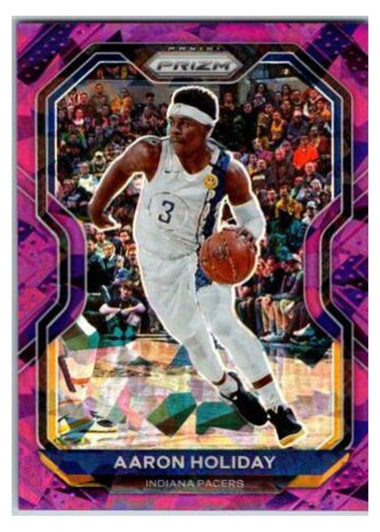 2020-21 Panini Prizm Base Set Aaron Holiday #74 card