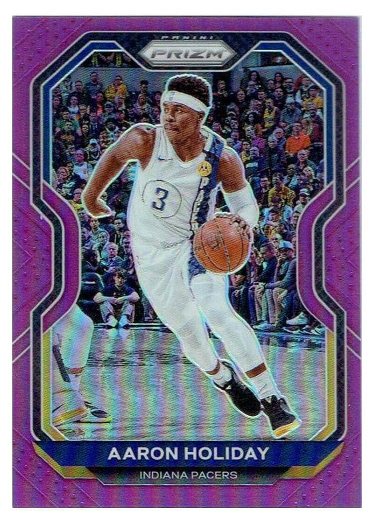 2020-21 Panini Prizm Base Set Aaron Holiday #74 card