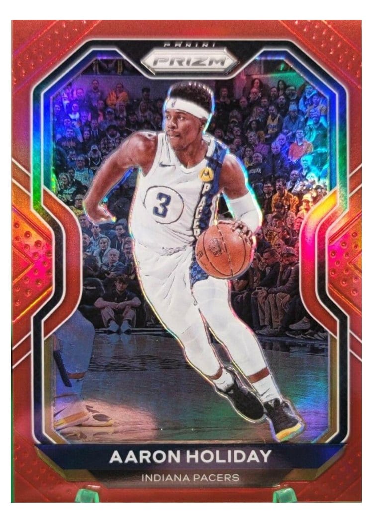 2020-21 Panini Prizm Base Set Aaron Holiday #74 card