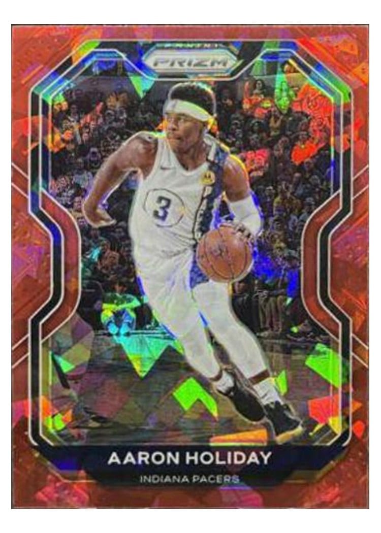 2020-21 Panini Prizm Base Set Aaron Holiday #74 card