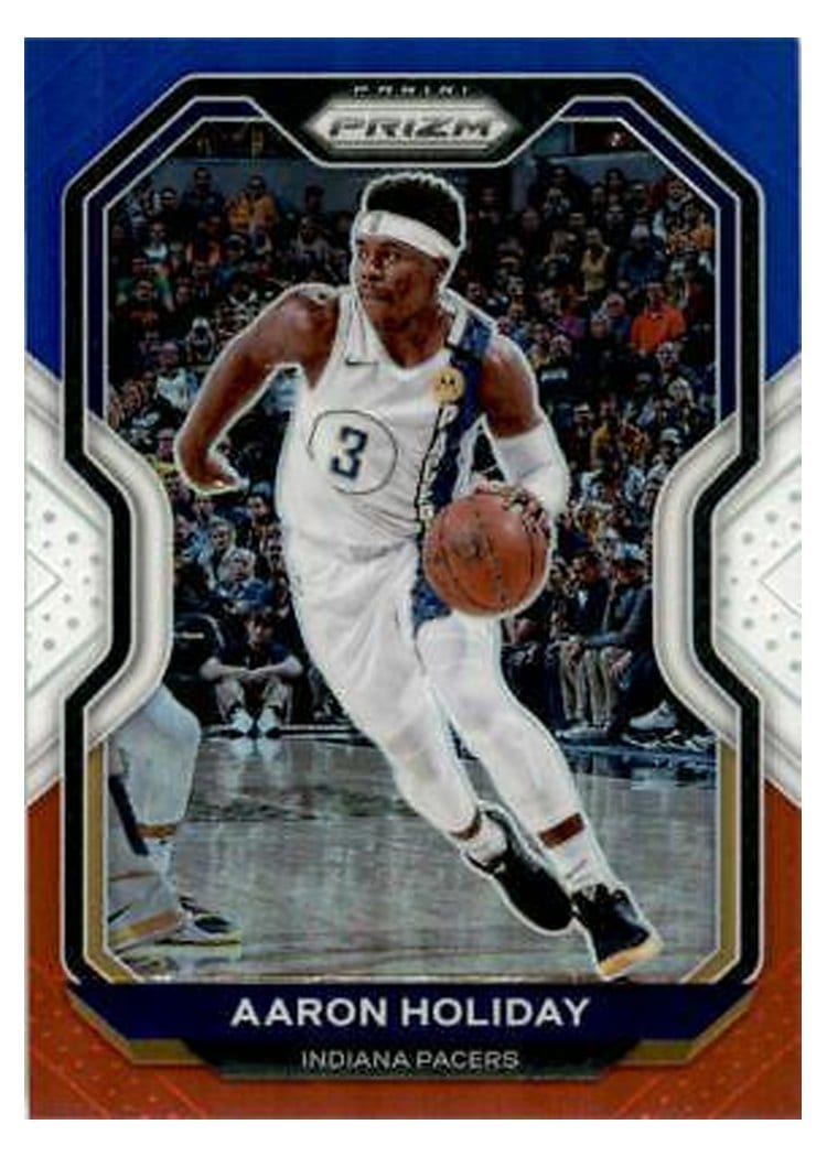 2020-21 Panini Prizm Base Set Aaron Holiday #74 card