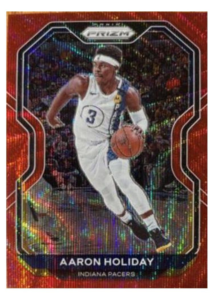2020-21 Panini Prizm Base Set Aaron Holiday #74 card