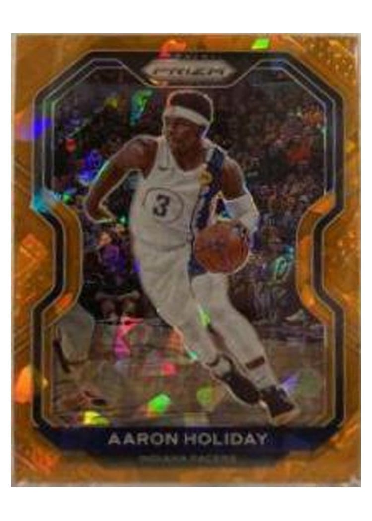 2020-21 Panini Prizm Base Set Aaron Holiday #74 card
