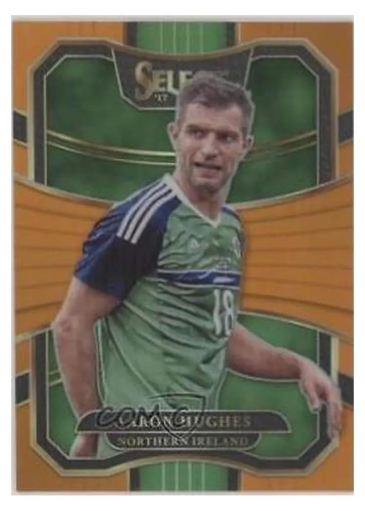 2017 Panini Select Aaron Hughes #7 card