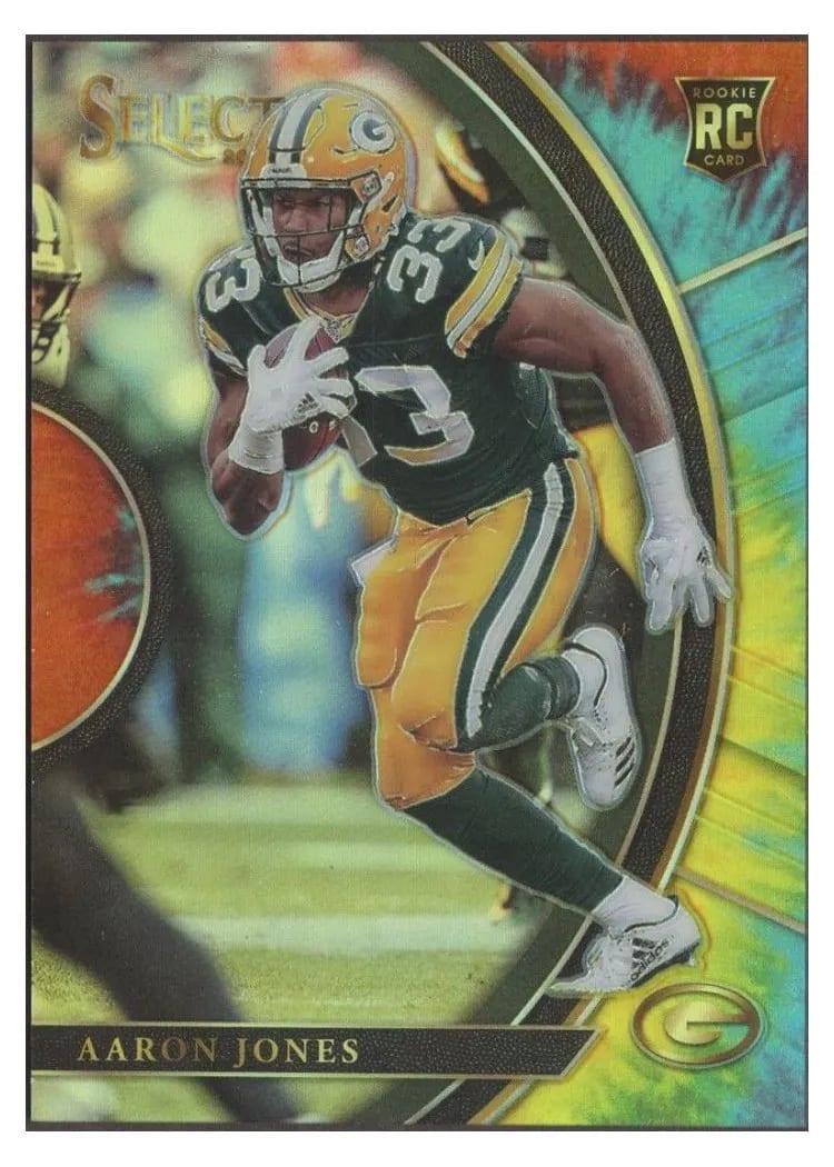 2017 Panini Select Base Set Aaron Jones #5 card