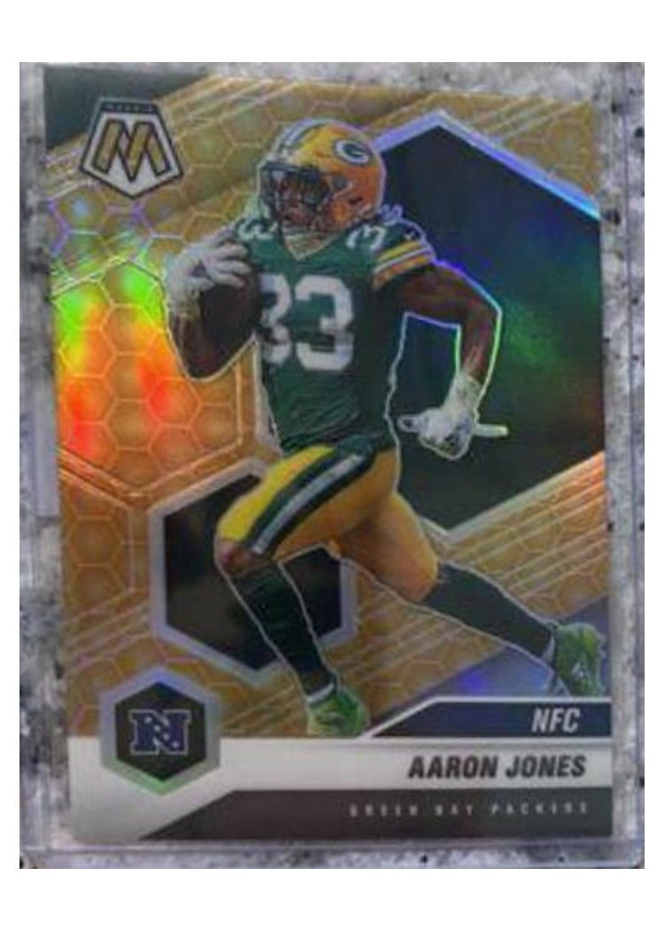 2021 Panini Mosaic Base Set Aaron Jones #212 card