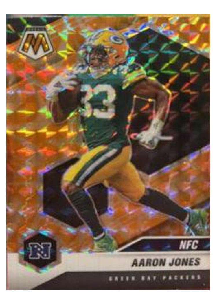 2021 Panini Mosaic Base Set Aaron Jones #212 card