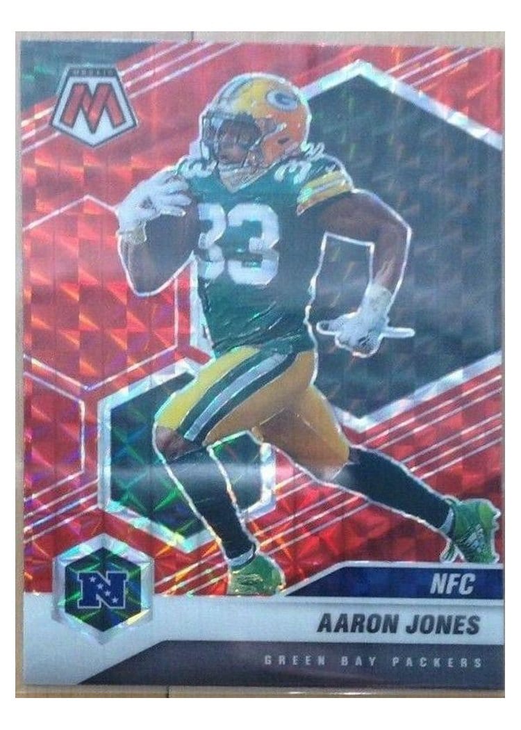 2021 Panini Mosaic Base Set Aaron Jones #212 card