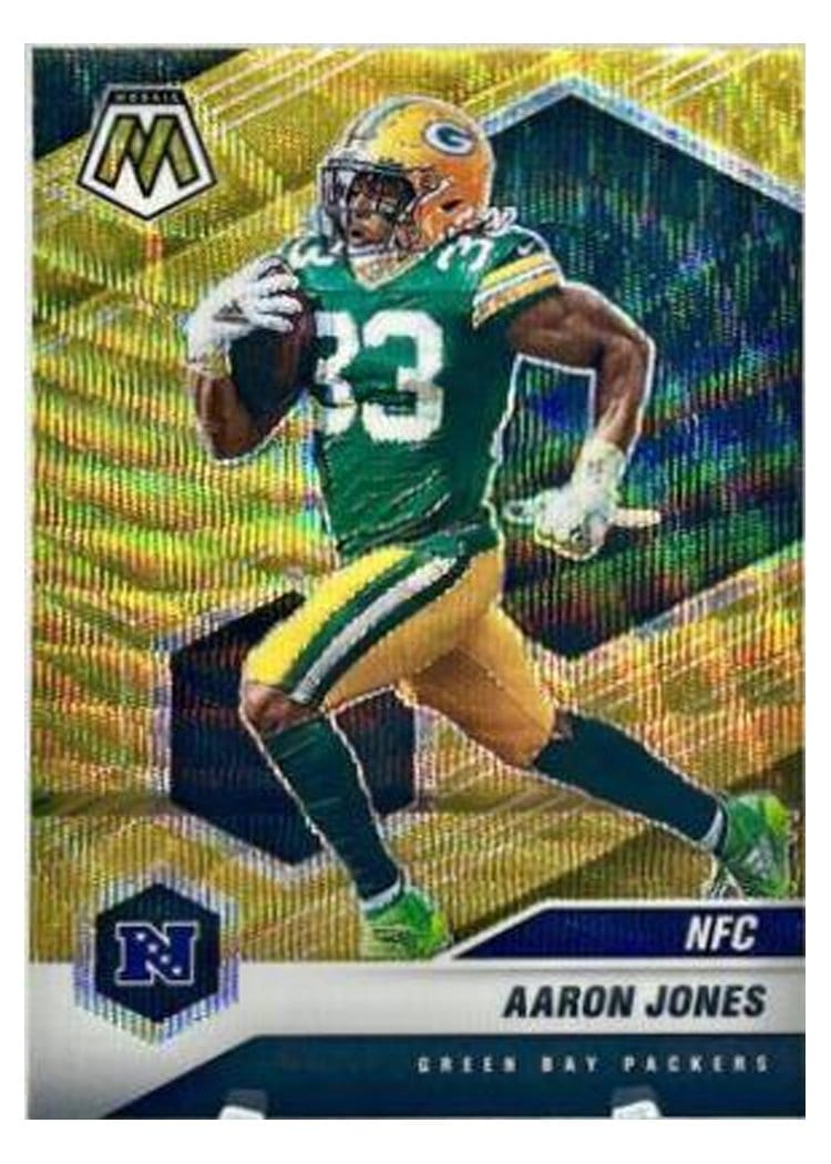 2021 Panini Mosaic Base Set Aaron Jones #212 card