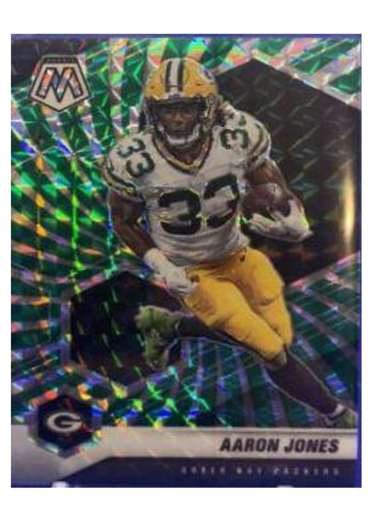 2021 Panini Mosaic Base Set Aaron Jones #212 card