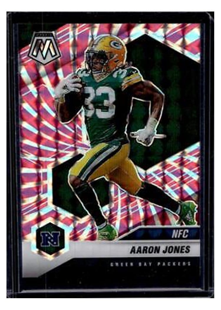 2021 Panini Mosaic Base Set Aaron Jones #212 card