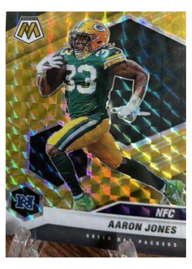 2021 Panini Mosaic Base Set Aaron Jones #212 card