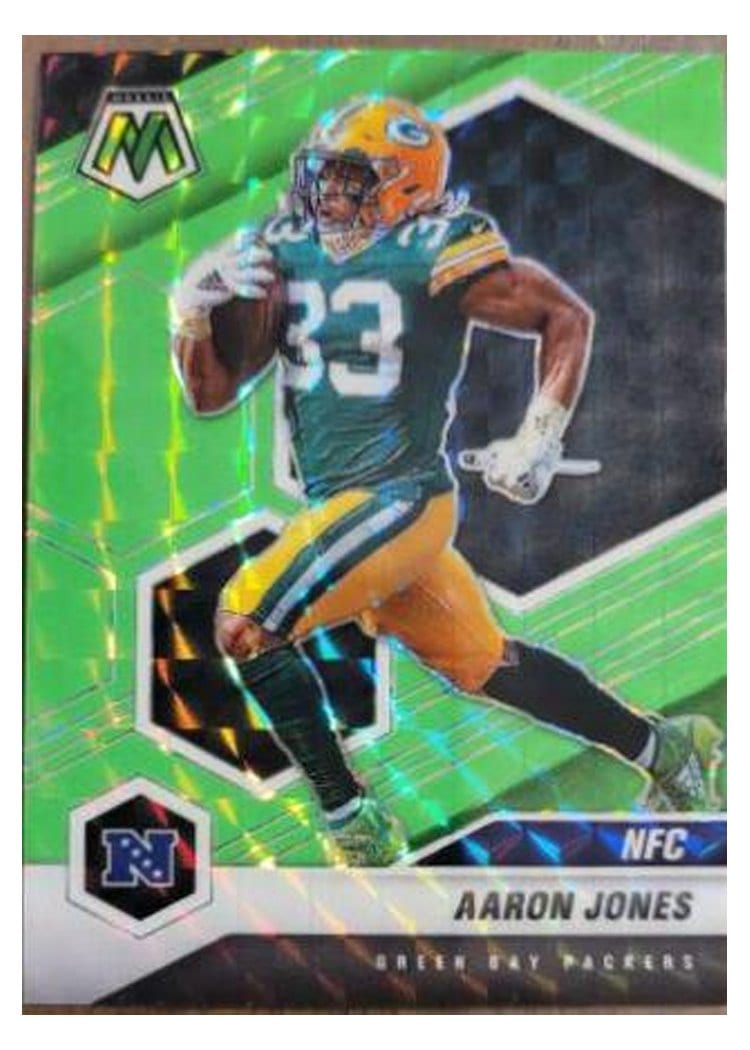2021 Panini Mosaic Base Set Aaron Jones #212 card