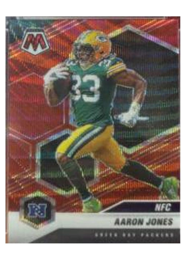 2021 Panini Mosaic Base Set Aaron Jones #212 card